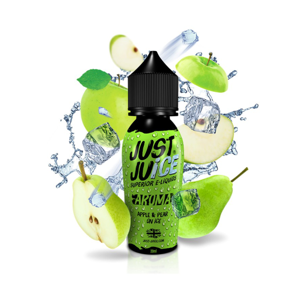 Just Juice Apple & Pear Flavour Shot 20/60ml - Χονδρική